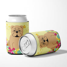 Load image into Gallery viewer, Easter Eggs English Bulldog Fawn Can or Bottle Hugger BB6124CC