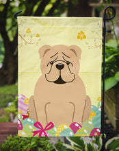 Load image into Gallery viewer, Easter Eggs English Bulldog Fawn Garden Flag - Outdoor Decorative Yard Flag BB6124GF