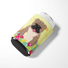 Load image into Gallery viewer, Easter Eggs English Bulldog Grey Brindle  Can or Bottle Hugger BB6126CC