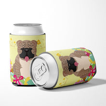 Load image into Gallery viewer, Easter Eggs English Bulldog Grey Brindle  Can or Bottle Hugger BB6126CC