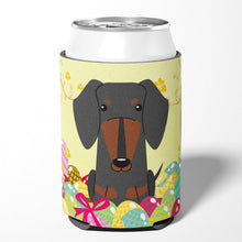 Load image into Gallery viewer, Easter Eggs Dachshund Black Tan Can or Bottle Hugger BB6132CC