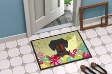 Load image into Gallery viewer, Easter Eggs Dachshund Black Tan Doormat - 24x36 Decorative Floor Mat – Indoor/Outdoor Rug with Artistic Flair BB6132JMAT