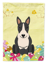 Load image into Gallery viewer, Easter Eggs Bull Terrier Black White Garden Flag - Outdoor Decorative Yard Flag BB6133GF
