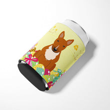 Load image into Gallery viewer, Easter Eggs Bull Terrier Red Can or Bottle Hugger BB6134CC