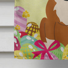 Load image into Gallery viewer, Easter Eggs Bull Terrier Red Flag Canvas House Size BB6134CHF