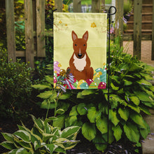 Load image into Gallery viewer, Easter Eggs Bull Terrier Red Garden Flag - Outdoor Decorative Yard Flag BB6134GF