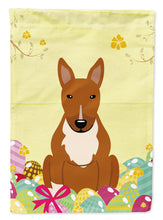 Load image into Gallery viewer, Easter Eggs Bull Terrier Red Garden Flag - Outdoor Decorative Yard Flag BB6134GF