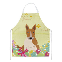 Load image into Gallery viewer, Easter Eggs Bull Terrier Red White Apron – Artist-Designed Kitchen, BBQ &amp; Craft Apron BB6135APRON