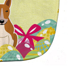 Load image into Gallery viewer, Easter Eggs Bull Terrier Red White Baby Bib BB6135BIB