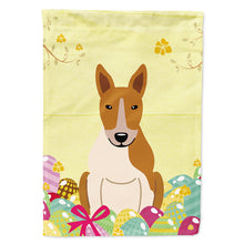 Load image into Gallery viewer, Easter Eggs Bull Terrier Red White Flag Canvas House Size BB6135CHF