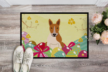 Load image into Gallery viewer, Easter Eggs Bull Terrier Red White Doormat - 24x36 Decorative Floor Mat – Indoor/Outdoor Rug with Artistic Flair BB6135JMAT