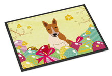 Load image into Gallery viewer, Easter Eggs Bull Terrier Red White Doormat - 24x36 Decorative Floor Mat – Indoor/Outdoor Rug with Artistic Flair BB6135JMAT
