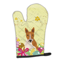 Load image into Gallery viewer, Easter Eggs Bull Terrier Red White Oven Mitt BB6135OVMT