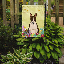 Load image into Gallery viewer, Easter Eggs Bull Terrier Dark Brindle Garden Flag - Outdoor Decorative Yard Flag BB6136GF