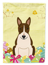 Load image into Gallery viewer, Easter Eggs Bull Terrier Dark Brindle Garden Flag - Outdoor Decorative Yard Flag BB6136GF