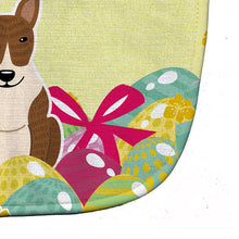 Load image into Gallery viewer, Easter Eggs Bull Terrier Brindle Baby Bib BB6137BIB