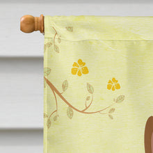 Load image into Gallery viewer, Easter Eggs Bull Terrier Brindle Flag Canvas House Size BB6137CHF