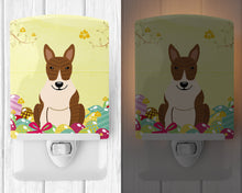 Load image into Gallery viewer, Easter Eggs Bull Terrier Brindle Ceramic Night Light BB6137CNL
