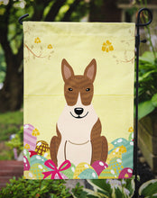 Load image into Gallery viewer, Easter Eggs Bull Terrier Brindle Garden Flag - Outdoor Decorative Yard Flag BB6137GF