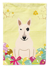 Load image into Gallery viewer, Easter Eggs Bull Terrier White Garden Flag - Outdoor Decorative Yard Flag BB6138GF