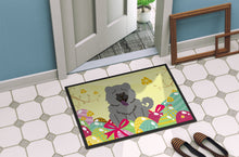 Load image into Gallery viewer, Easter Eggs Chow Chow Blue Doormat - 24x36 Decorative Floor Mat – Indoor/Outdoor Rug with Artistic Flair BB6139JMAT