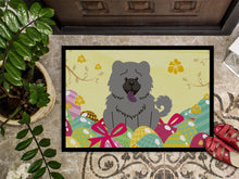 Load image into Gallery viewer, Easter Eggs Chow Chow Blue Doormat - 18x27 Decorative Floor Mat – Indoor/Outdoor Rug with Artistic Flair BB6139MAT