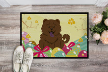 Load image into Gallery viewer, Easter Eggs Chow Chow Chocolate Doormat - 24x36 Decorative Floor Mat – Indoor/Outdoor Rug with Artistic Flair BB6141JMAT