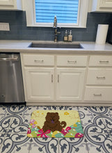 Load image into Gallery viewer, Easter Eggs Chow Chow Chocolate Machine Washable Memory Foam Mat BB6141RUG
