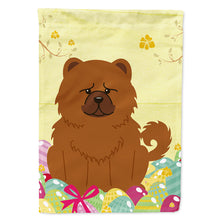 Load image into Gallery viewer, Easter Eggs Chow Chow Red Flag Canvas House Size BB6142CHF
