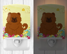 Load image into Gallery viewer, Easter Eggs Chow Chow Red Ceramic Night Light BB6142CNL