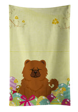 Load image into Gallery viewer, Easter Eggs Chow Chow Red Kitchen Towel – Artistic Dish Towel for Everyday Use BB6142KTWL