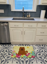 Load image into Gallery viewer, Easter Eggs Chow Chow Red Machine Washable Memory Foam Mat BB6142RUG