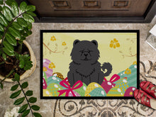 Load image into Gallery viewer, Easter Eggs Chow Chow Black Doormat - 18x27 Decorative Floor Mat – Indoor/Outdoor Rug with Artistic Flair BB6143MAT