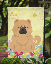 Load image into Gallery viewer, Easter Eggs Chow Chow Cream Garden Flag - Outdoor Decorative Yard Flag BB6144GF