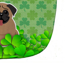 Load image into Gallery viewer, Pug Brown Shamrocks Baby Bib BB6146BIB