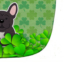 Load image into Gallery viewer, French Bulldog Brindle Shamrocks Baby Bib BB6150BIB