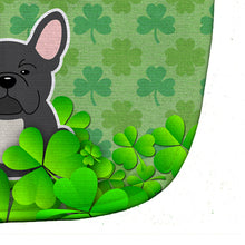 Load image into Gallery viewer, French Bulldog Black Shamrocks Baby Bib BB6155BIB