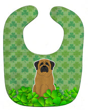 Load image into Gallery viewer, Mastiff Shamrocks Baby Bib BB6159BIB