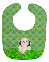 Load image into Gallery viewer, Lowchen Shamrocks Baby Bib BB6160BIB