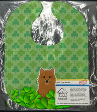 Load image into Gallery viewer, Norwich Terrier Shamrocks Baby Bib BB6161BIB