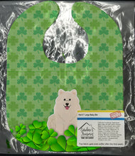 Load image into Gallery viewer, Samoyed Shamrocks Baby Bib BB6171BIB