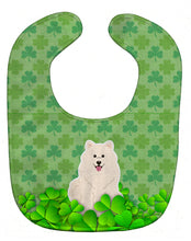Load image into Gallery viewer, Samoyed Shamrocks Baby Bib BB6171BIB