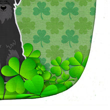 Load image into Gallery viewer, Standard Schnauzer Black Shamrocks Baby Bib BB6173BIB