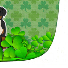 Load image into Gallery viewer, Greater Swiss Mountain Dog Shamrocks Baby Bib BB6178BIB