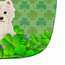 Load image into Gallery viewer, Westie Shamrocks Baby Bib BB6183BIB