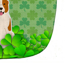 Load image into Gallery viewer, Central Asian Shepherd Dog Shamrocks Baby Bib BB6190BIB