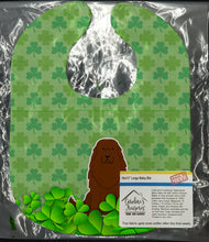 Load image into Gallery viewer, Caucasian Shepherd Dog Shamrocks Baby Bib BB6191BIB