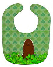 Load image into Gallery viewer, Caucasian Shepherd Dog Shamrocks Baby Bib BB6191BIB