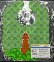 Load image into Gallery viewer, Irish Setter Shamrocks Baby Bib BB6205BIB