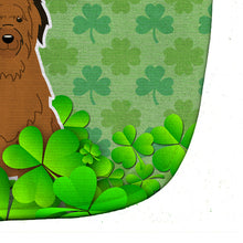 Load image into Gallery viewer, Briard Brown Shamrocks Baby Bib BB6223BIB
